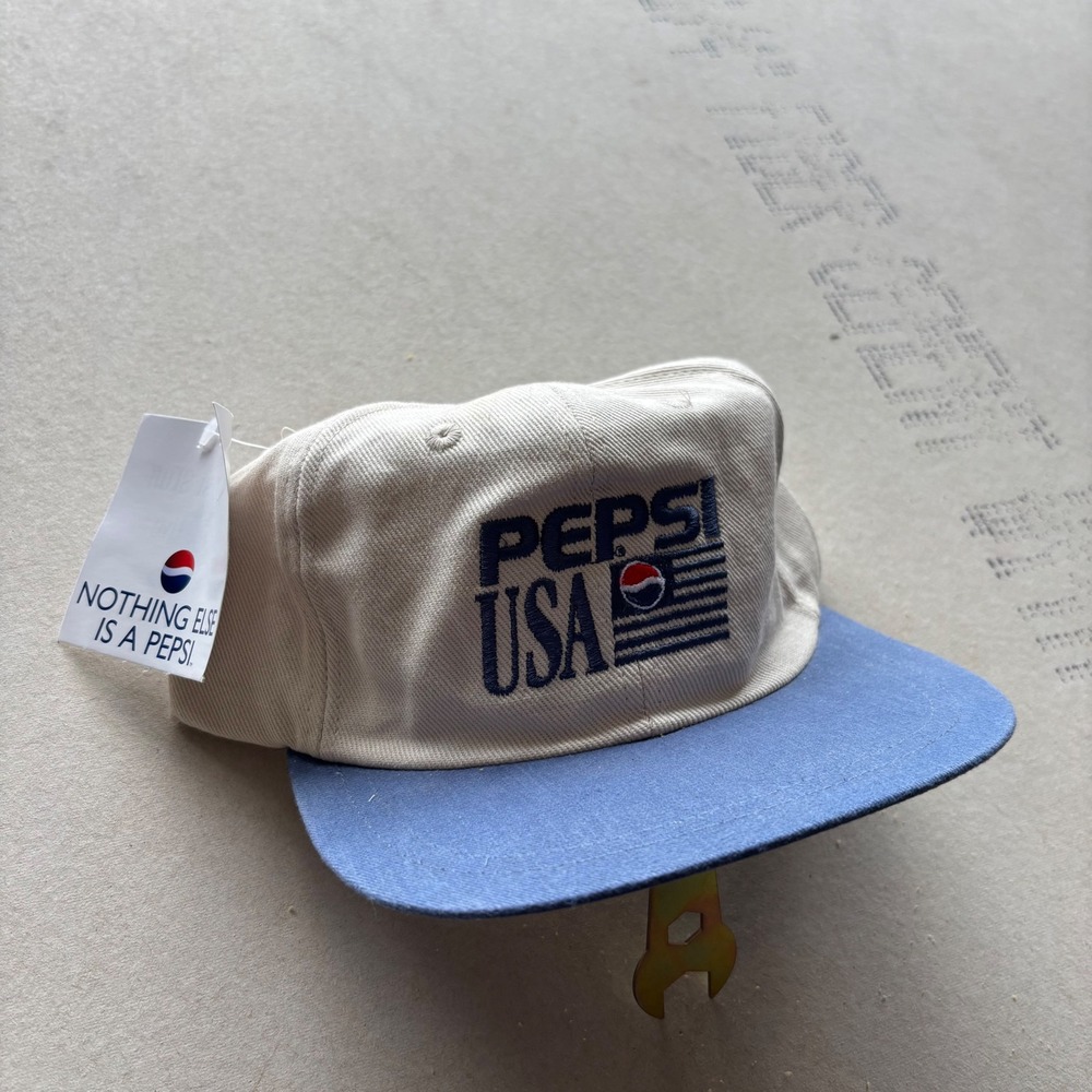 Vintage 90s Pepsi USA Hat NWT